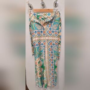 MNG Colorful Patterned Pants